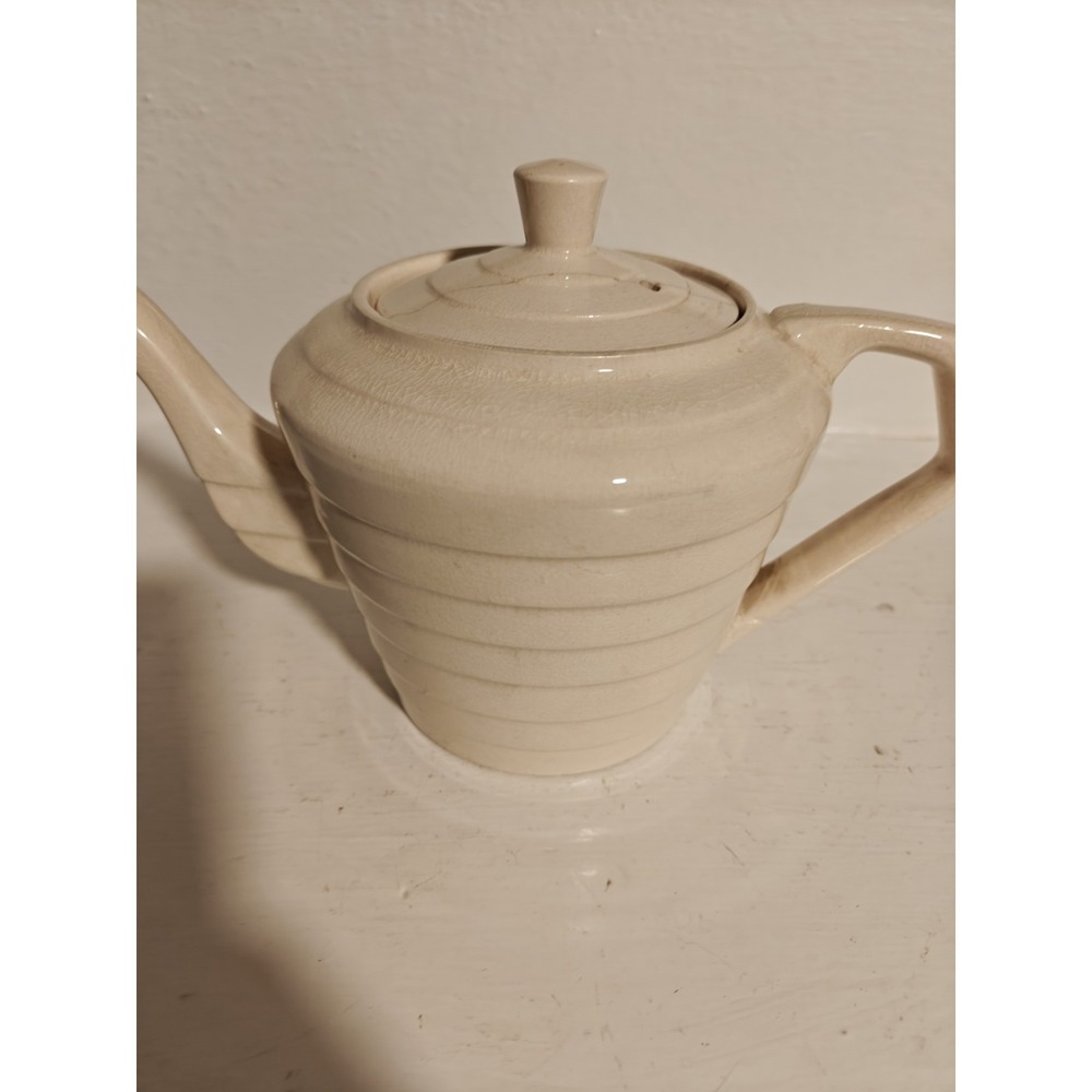 1930s Wade England Teapot Ivory - Picture 5 of 11